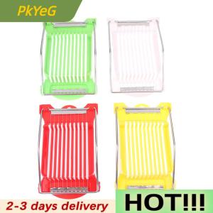 PkYeG Luncheon Meat Slicer 304 Reinforced Stainless Steel Boiled Egg Fruit Soft Cheese Slicer Spam Cutter Canned Meat Slicer