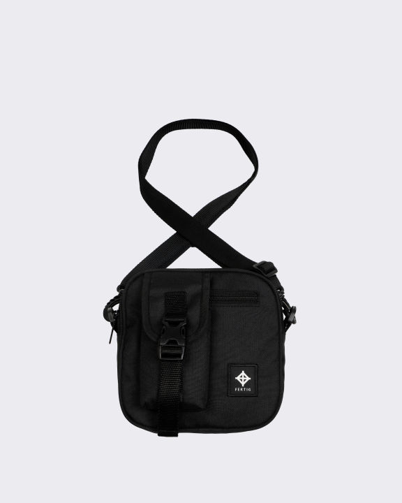 Fertig Jobu Black Tas Slingbag Tas Selempang Pria/Wanita