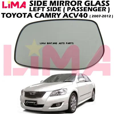 TOYOTA CAMRY ACV40 SIDE MIRROR GLASS LEFT SIDE *ORIGINAL* ( 2007-2012 )