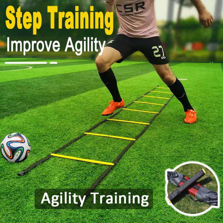 Running Exercise Ladder Agility Speed Ladder Strap For Football Soccer  Baseball Basketball Rung OL