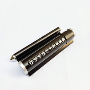 Bảng ghi số điện thoại ô tô thẻ đỗ xe hiển thị số điện thoại gắn Taplo xe hơi - Tích hợp phá kính.