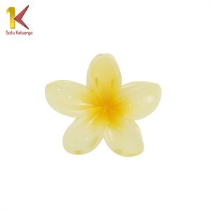 Satu Keluarga Jepit Rambut Bunga Kamboja Wanita C1092 Jedai Bunga Jepitan Rambut Korea Hair Clip