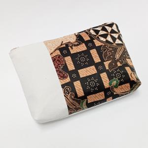 Tas Dompet Pouch Batik Exclusive Bahan Canvas Serba Guna TD020