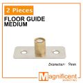 Floor Guide with Brass Roller Sliding Door Diameter 10mm (2 pcs). 