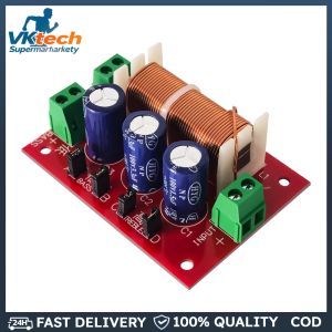 YLY-2088 2 Way Crossover Module 400W Audio Speaker Frequency Divider Adjustable Full Range Treble Bass Welding Free