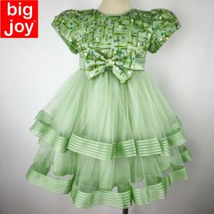 Big Joy Baby Formal Gown with Bow with Sequins Millie for all kinds of Occasions Sage Green For Ages 3 to 24 Months Old 564278
