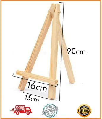 WOODEN EASEL STAND KAYU PHOTO LUKIS 20 CM