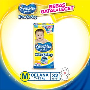 MamyPoko Popok Pants X-Tra Kering M32 (7-12kg)