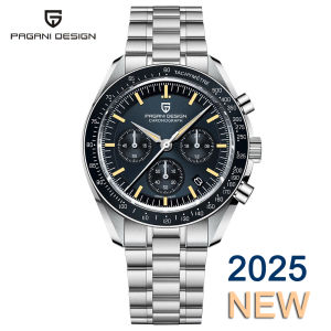 2026 New PAGANI DESIGN 1701 V5 Mens Watches Luxury Quartz Watch Men Sports Speed Chronograph AR Sapphire Glass 100M Waterproof