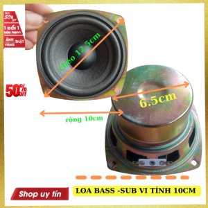Loa bass sub vi tính10CM chéo 12.5cm gân mút lời sáng -giá 1 cái