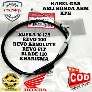 ASLI ORIGINAL KABEL TALI GAS HONDA AHM SUPRA X 125 KARBU FI REVO 100 ABSOLUTE FIT BLADE 110 KARISMA