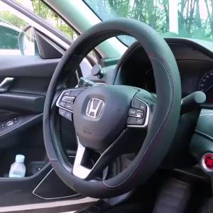 MG IM6 D Automotive Interior Accessories Steering Wheel Cover All Seasons Universal Hand-Sewing Grip Cover