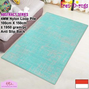 Tren-D-rugs Karpet motif abstrak modern alas lantai ruang tamu tidur anti slip 100 cm x 150 cm - NMs