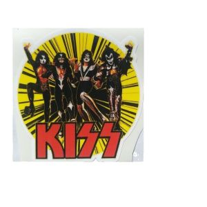 KISS ROCK N ROLL BAND VINYL STICKERS
