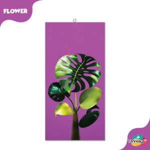 TENNESY Hiasan Dinding Bunga Monstera Tanaman 15x30cm Dekorasi Aesthetic Kamar Tidur Pajangan