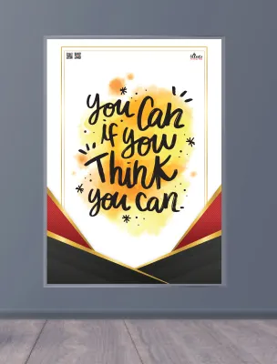 A4 size Inspirational Wall Art Glossy Laminated Poster Career Motivational Quotes Home Decor Living Room Office School Classroom Work Place Company Decoration Motivation Inspire Hiasan Dinding Kelas Sekolah Pembelajaran Good Wording