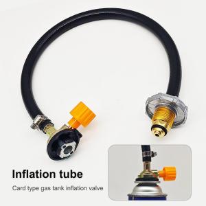 COD [Free Shipping] One-Piece Cassette Gas Refill Adapter Integrated Direct Connection Inflation Calve for North America Camping Accessories