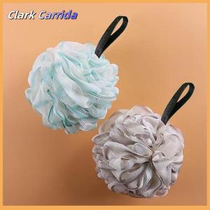 [Clark Carrida] 1 cái lớn tắm bóng phong phú bong bóng khăn tắm Scrubber cơ thể làm sạch lưới tắm rửa miếng bọt biển phụ kiện phòng tắm