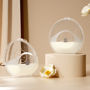 Boboduck 3 in 1 Wearable Breastmilk Collector Shell With Case Breast Pad (2 Pcs) F5213