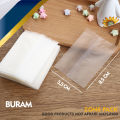 [10 PCS] Plastik Cookies Buram Kecil  | Plastik Sealer Permen Nastar | Kantong Plastik Doff. 
