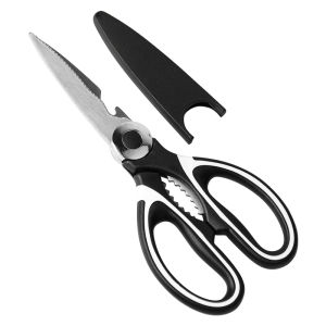 กรรไกรทำอาหาร กรรไกรทำครัว กรรไกรสแตนเลส กรรไกร3in1 Kitchen Scissors