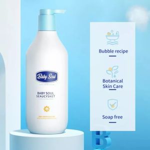 2 in 1 Smooth 500ml Baby Body Wash and Shampoo Soft  Moisturizing Skin Care