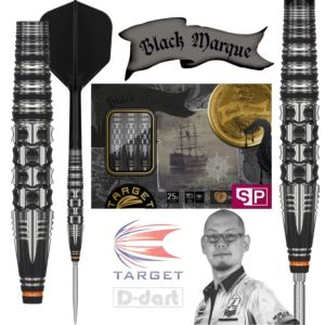 TARGET STEEL TIP DARTS - 24G BLACK MARQUE DANCING DUCK 4.0 Yuya Higuchi (SWISS) SP TUNGSTEN DART SET