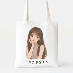 💥กระเป๋าผ้า ถุงผ้า เติมชื่อได้ Name Bags Collection Poppylo💥