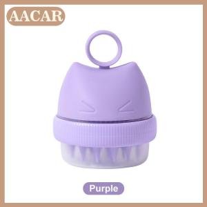 AACAR Silicone dầu gội đầu da đầu massage bàn chải Silicone cơ thể Bàn chải tóc rửa Lược tắm Spa vòi hoa sen bàn chải thêm chất lỏng tắm bàn chải