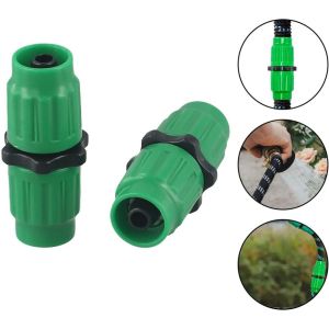 MINIFELE 262 Plastic Expandable Garden Hose Repair Kit Watertight Design Extender Garden Hose Repair Connector  Threaded Snap Design Hose Adapter Garden Watering