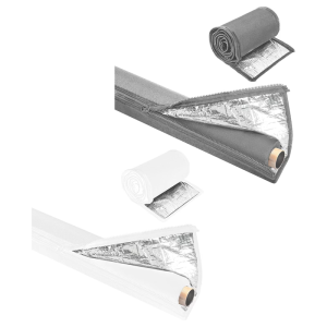 Aircon Pipe Cover Double Layer Insulation Design Quick Installation Outdoor Protection Fabric Texture for Home Business