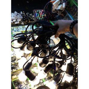 Bóng đèn led 3w5w7w10w12w chống nước ánh sáng trắng và vàng