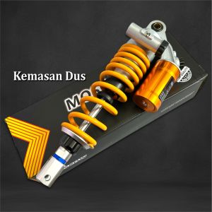 Shockbreaker Tabung Atas Double Click Samping 330mm Matic Click VARIASI SHOCK BREAKER SINGLE SHOCK SHOCK ABSORDER ORIGINAL MOSCOW SHOCK TABUNG ATAS STEL SAMPING UKURAN 330 MM Vario Beat Mio Scoopy Fino Mio j Genio Spacy Xeon Spin SHOK DOBEL KLIK JZQ-46