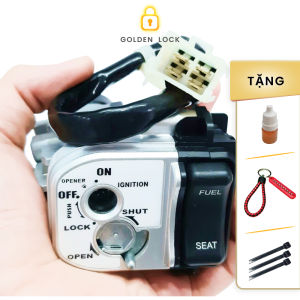 Bộ ổ khoá 8 cạnh xe Airblade đời 2014 chống trộm hàng Đài Loan