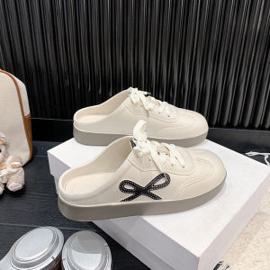Free Shipping New Korean-Style WomenS Half-Slipper Comfortable Quiet Durable Suitable For Indoor And Outdoor Wear Versatile And Casual