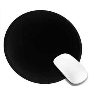 Circular Mouse Pad with AntiSlip Rubber Base and Easy To Clean Surfaces Enhancing Office Aesthetic 8.7x8.7inch