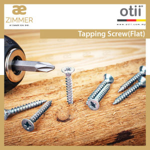 AE Zimmer Otii Tapping Screw(Flat)_SF+AB 6X1 1/2 (10203) / SF+AB 6X1 1/4 (10204) / SF+AB 6X1 (10205) / SF+AB 6X2 (10206) / SF+AB 6X2 1/2 (11025) / SF+AB 6X3/8 (10207) / SF+AB 6X6/8 (10932) / SF+AB 6X1/2 (10933自攻螺丝(平头)_SF+AB 6X1 1/2 (10203) / SF+AB 6X1 1/)
