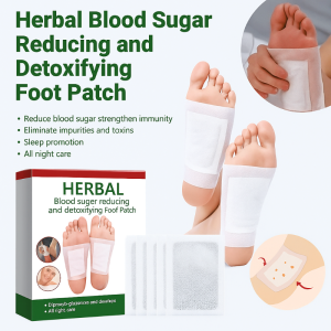 Organic Herbal Foot Patches Natural Detox Circulation Support Foot Relief Plant-Based Ingredients Removes Body Toxins
