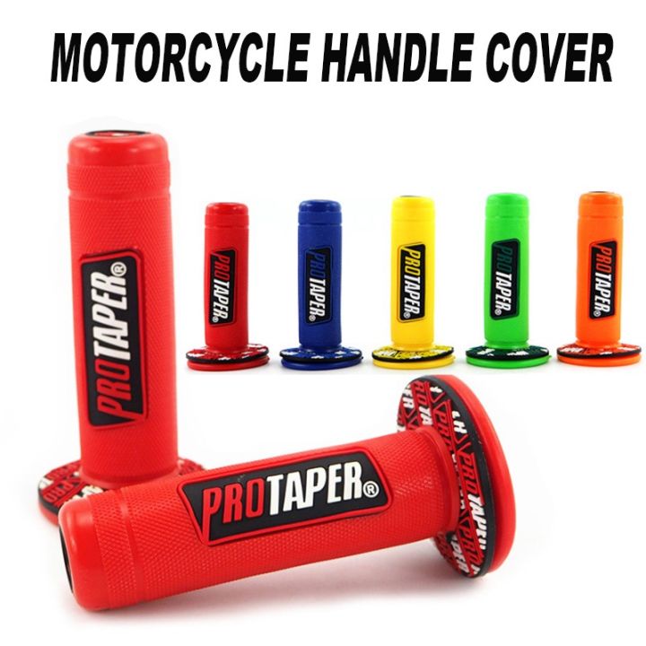 thumbnail image 2 of 7/8" Protaper Style Red Rubber Hand Grips – Universal Dirt Bike/ATV – 22mm 2 of 2