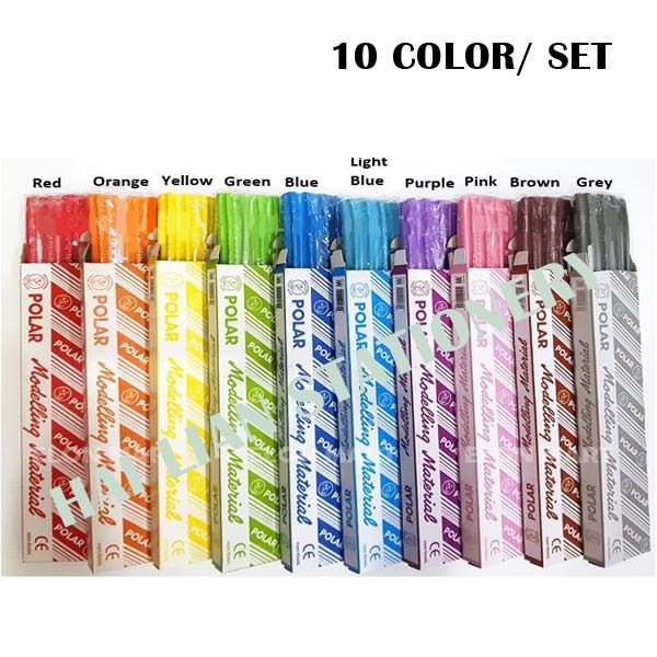 Polar Modelling Meterial Modelling Clay 10 Color Modelling Clay