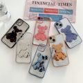 Ốp iphone Bearbrick 3D - Viền nổi bảo vệ Camera - Họa tiết gấu nổi - Ốp trong suốt viền tráng gương IP44. 