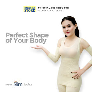 SUGOI Body Shaper Korset Pelangsing Perut Tourmaline dan ion Negatif shapewear tangan perut kaki