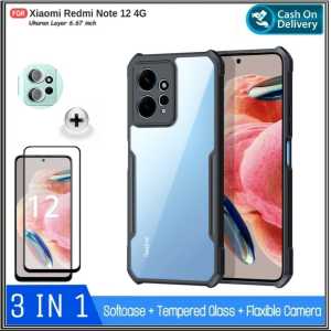 PAKET 3IN1 FULL REDMI NOTE 12 4G 12 PRO 4G/5G 10 10 PRO MAX FREE TG LAYAR DAN CAMERA