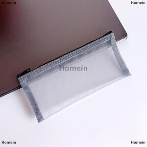[COD] Homein Makeup Pouch Lipstick Makeup Brush Storage Bags Student Transparent Mesh Pencil Case Ins Travel Cosmetic Organizer For Women
