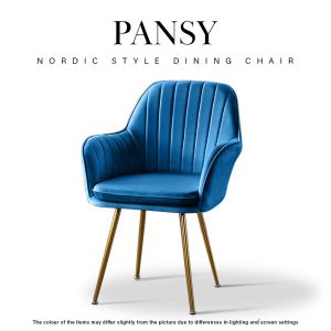 F&F : PANSY dining chair/wing chair/kerusi makan/kerusi study/wing chair murah/nordic chair