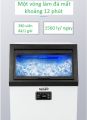 Máy làm đá viên thế hệ mới, công suất 100kg/ngày, thương hiệu Frestec, sản xuất theo tiêu chuẩn Nhật Bản, màn hình điều khiển thông minh. (Không đánh giá ảo). 