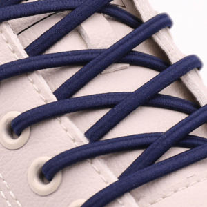 Lace Lazy Mens and Womens Shoelace Buckle Elastic Thin Flat round Shoelace Tie-Free Fixed Gadget