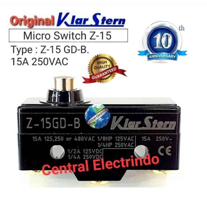Limit Switch Micro Switch KLARSTERN Z15GDB 15A 250VAC High Quality