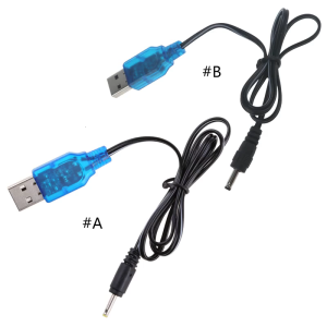 3.7V USB 2.5mm/3.5mm For RC Helicopter Quadcopter Toys Car Model Truck Electric RC Toys Charging Cable
