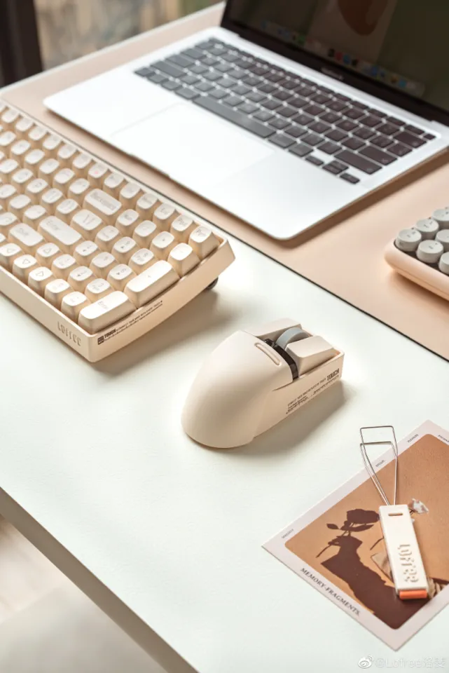 Lofree TOUCH / Tofu(ホワイト) ワイヤレスマウス Touch ワイヤレス